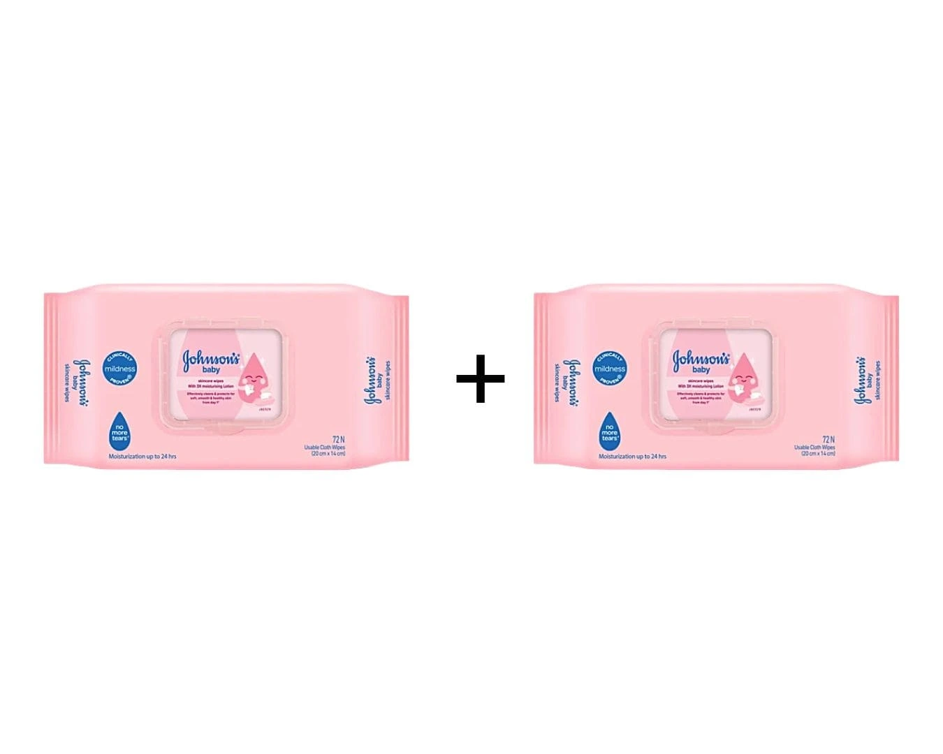 JOHNSONS MRP-250 BABY WIPES 72N